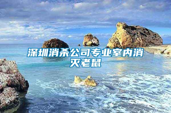 深圳消殺公司專業(yè)室內(nèi)消滅老鼠