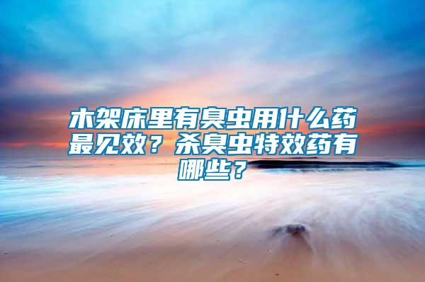 木架床里有臭蟲(chóng)用什么藥最見(jiàn)效？殺臭蟲(chóng)特效藥有哪些？