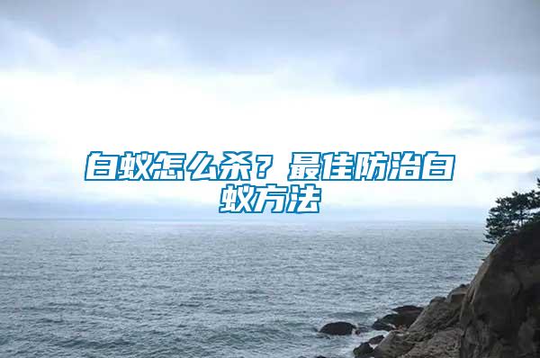 白蟻怎么殺？最佳防治白蟻方法