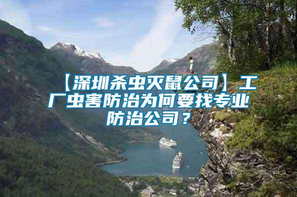 【深圳殺蟲滅鼠公司】工廠蟲害防治為何要找專業(yè)防治公司？