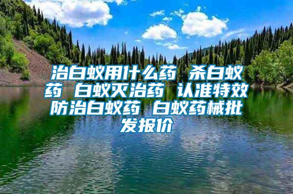 治白蟻用什么藥 殺白蟻藥 白蟻滅治藥 認準特效防治白蟻藥 白蟻藥械批發(fā)報價