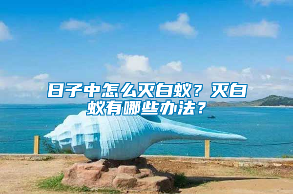 日子中怎么滅白蟻？滅白蟻有哪些辦法？